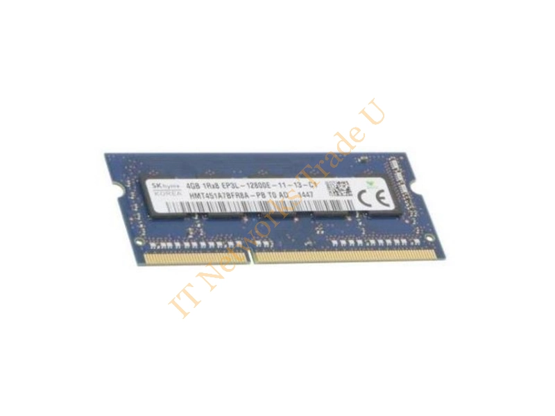 HMT451A7AFR8C-PBT0 Hynix 4GB DDR3-1600MHz PC3-12800 ECC Unbuffered CL11 204-Pin SoDimm Single Rank Memory Module Laptop Memory