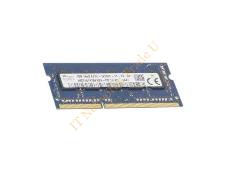 HMT451A7DFR8C-PB Hynix 4GB DDR3-1600MHz PC3-12800 ECC Unbuffered CL11 204-Pin SoDimm Single Rank Memory Module Laptop Memory