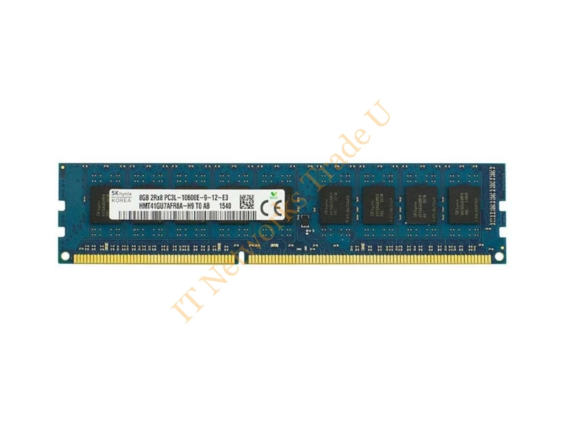 HMT451U7MFR8A-H9T0 Hynix 4GB DDR3-1333MHz PC3-10600 ECC Unbuffered CL9 240-Pin DIMM 1.35V Low Voltage Single Rank Memory Module Server Memory