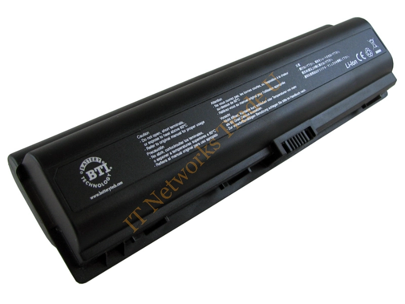 HP-DV2000H - BTI HP-DV2000H Laptop Battery Lithium-Ion (Li-Ion) 8800mAh 11.1V rechargeable battery Cable