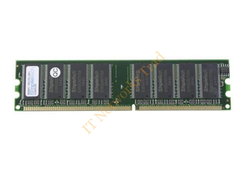 HPQ00-21183-612PD SimpleTech 1GB DDR-266MHz PC-2100 Registered ECC CL2.5 184-Pin DIMM Memory Module Server Memory