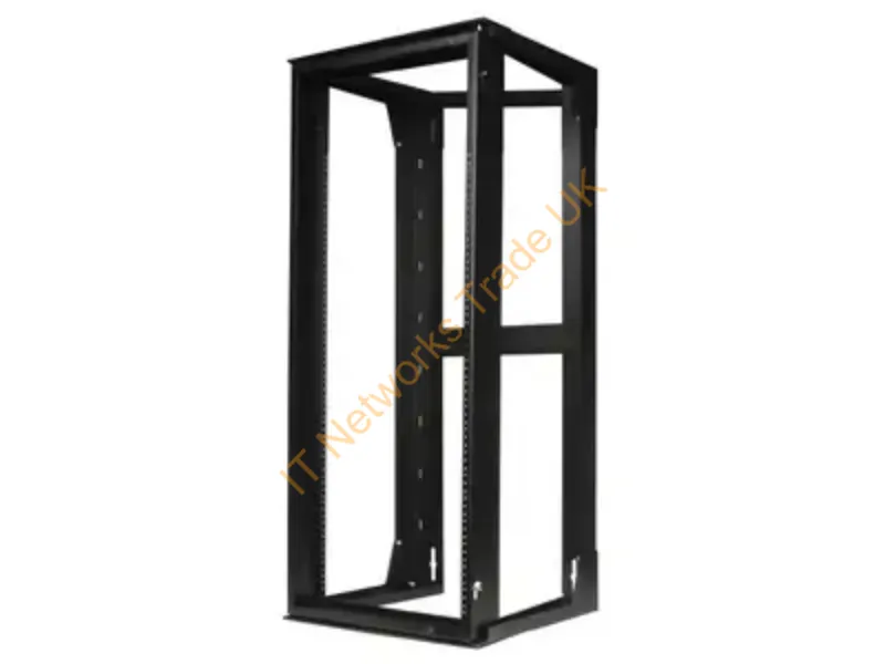 HPWWMR48 - Hubbell Premise Wiring Rack Wall Mt 48"Hx20.7"Wx18"Dleft/Right Quick Releaseblack 26Rms