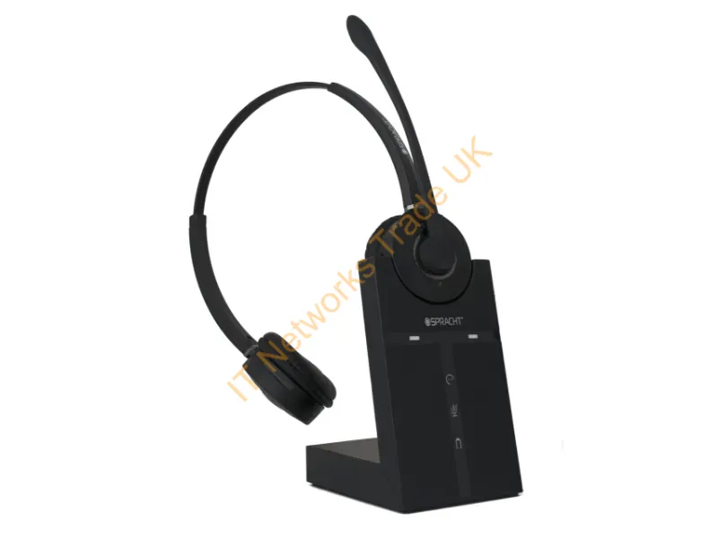 HS-2019 - Spracht Hs-2019 Headphones/Headset Wireless Head-Band Office/Call Center Bluetooth Black