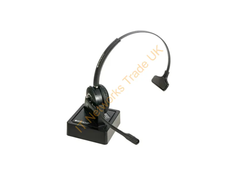 HS-2050 - Spracht Hs-2050 Headphones/Headset Wireless Head-Band Calls/Music Bluetooth Charging Stand Black