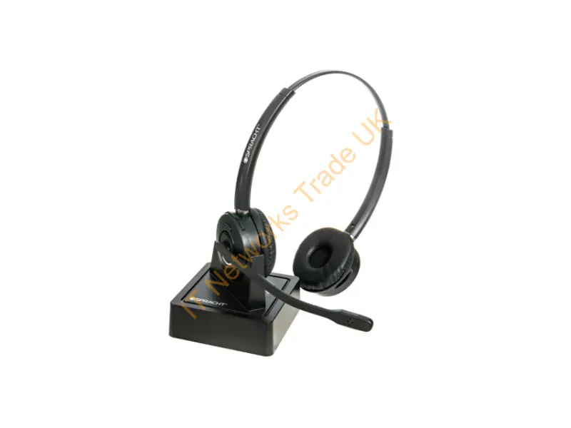 HS-2051 - Spracht Hs-2051 Headphones/Headset Wireless Head-Band Calls/Music Bluetooth Charging Stand Black