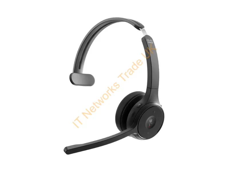 HS-WL-721Q-BUNA-C - Cisco Hs-Wl-721Q-Buna-C Headphones/Headset Wireless Head-Band Office/Call Center Bluetooth Black