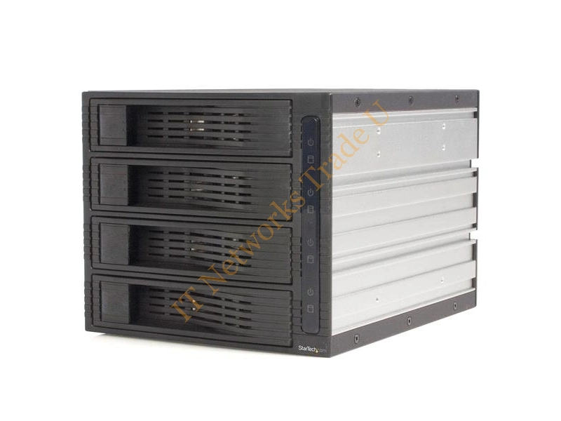 StarTech.com 4 Drive 3.5in Trayless Hot Swap SATA Mobile Rack Backplane Accessory