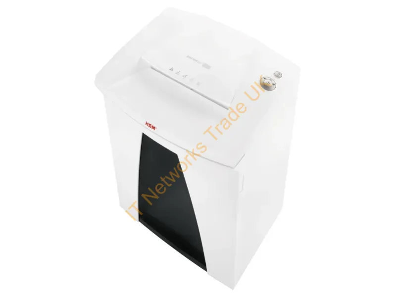 HSM1843 - Hsm Securio B34 Paper Shredder Cross Shredding 58 Db 12.2" (31 Cm) Black, White