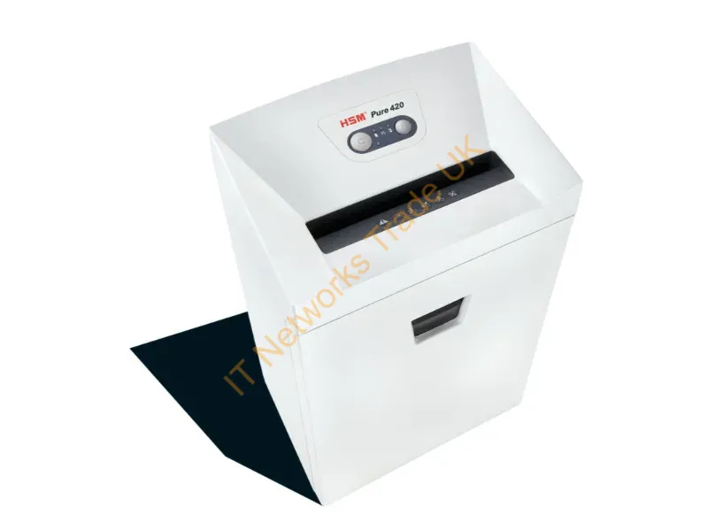 HSM2343 - Hsm Pure 420 Paper Shredder Cross Shredding 0.185" (4.7 Mm) White