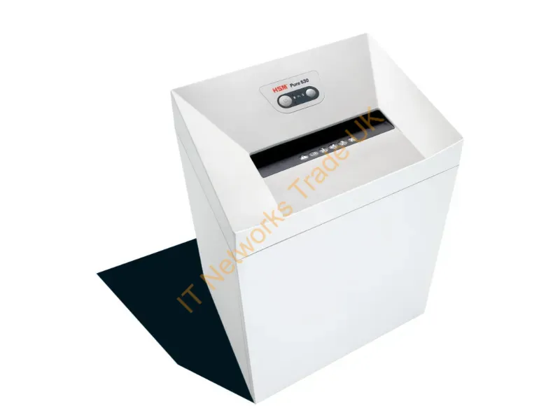 HSM2353 - Hsm Pure 530 Paper Shredder Cross Shredding 0.185" (4.7 Mm) White