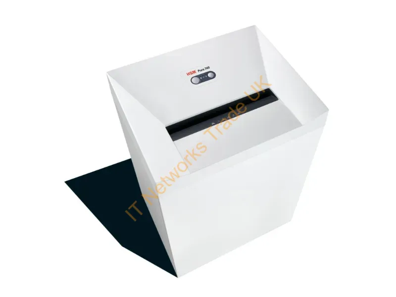 HSM2371 - Hsm Pure 740 Paper Shredder Strip Shredding 0.25" (6.35 Mm) Anthracite,White