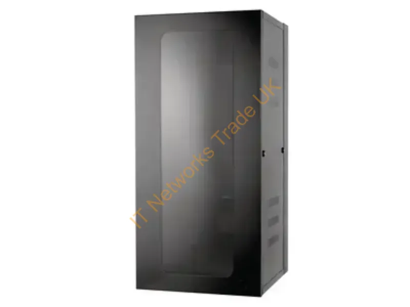 HSQ4826 - Hubbell Premise Wiring Super Quad Cabinet Wall Mount48"H X 21"W X 26"D 19"Mtgblack  With Window