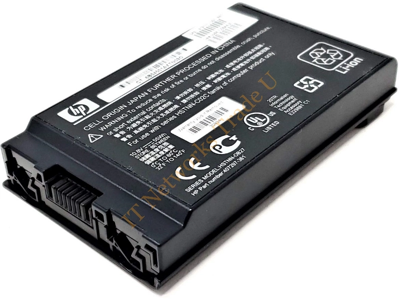 HSTNN-C02C HP 6-Cell Lithium-Ion 10.8VDC 5100mAh 58Wh Battery for Business Notebooks nc4200 / nc4400 / tc4200 Laptop Battery