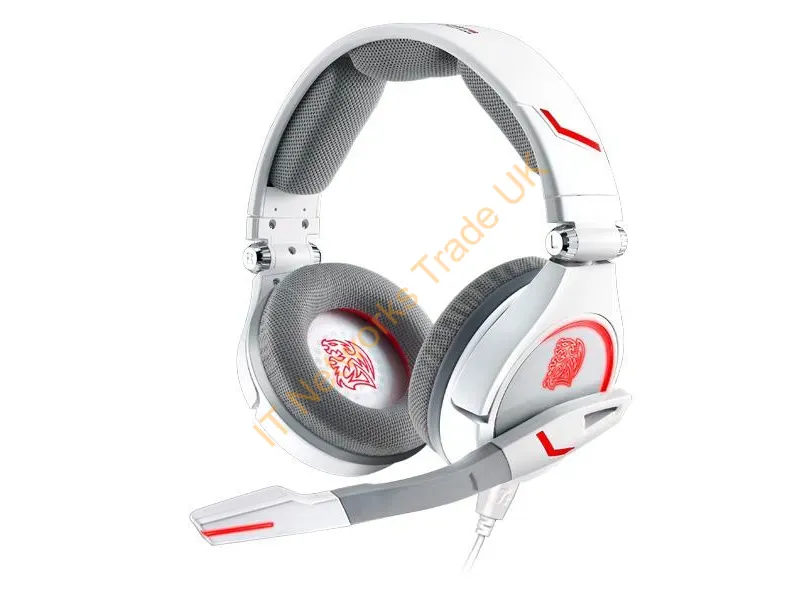 HT-CRO008ECWH - Tt Esports Cronos Headset Wired Head-Band Gaming White