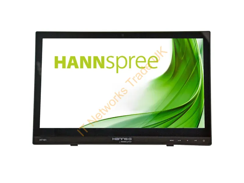 HT161HNB - Hannspree HT HT161HNB 15.6" 1366 x 768pixels Multi-touch Tabletop Black touch screen monitor
