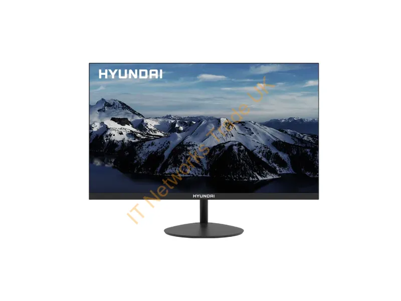 HT24FOMBK02 - Hyundai Hy View 24" Office Monitor Computer Monitor 23.8" 1920 X 1080 Pixels Full Hd Led Black