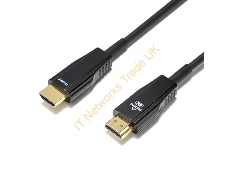 HU-AOC15 - Deltaco HU-AOC15 HDMI cable 15 m HDMI Type A (Standard) Black