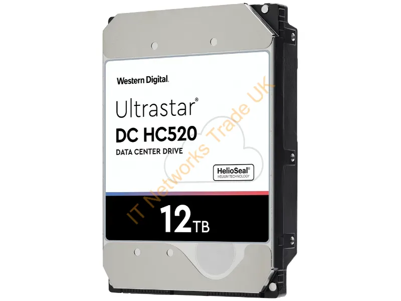 HUH721212ALE604 - Western Digital Ultrastar Dc Hc520 Internal Hard Drive 12 Tb 7200 Rpm 256 Mb 3.5" Serial Ata Iii