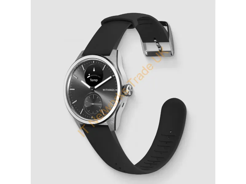HWA10-model4-All-Int - Withings ScanWatch 2 1.6 cm (0.63") OLED 42 mm Hybrid Stainless steel