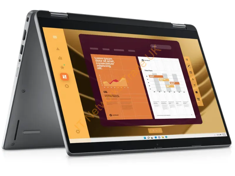 HWFV4 - Dell Latitude 5350 2-In-1 Intel Core Ultra 7 165U Hybrid (2-In-1) 13.27" Touchscreen Full Hd 32 Gb Lpddr5X-Sdram 512 Gb Ssd Wi-Fi 6E (802.11Ax) Windows 11 Pro English Gray