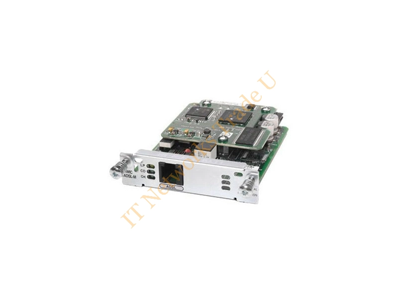 HWIC-1ADSL-M-RF Cisco 1 x RJ-11 ADSL High-Speed WAN Interface Card for 1861 Integrated Services Router Network Module