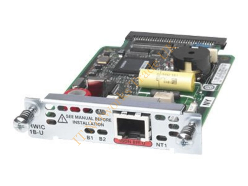 HWIC-1B-U-RF Cisco 1 x ISDN BRI (U) High-Speed WAN Interface Card Network Module