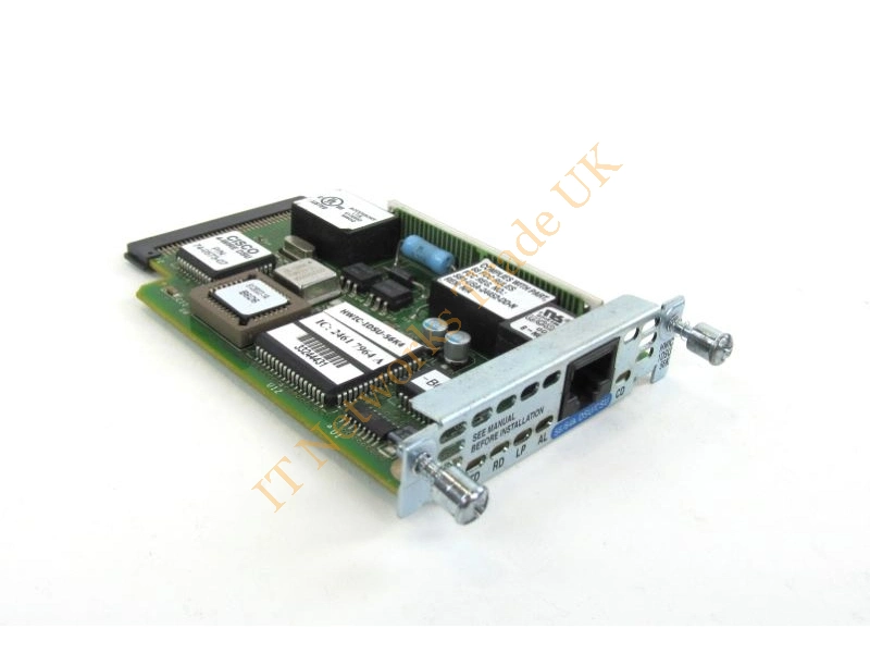 HWIC-1DSU-56K4-RF Cisco 1-Port 4-Wire 56/64Kb/s CSU/DSU WAN Interface Card Network Module
