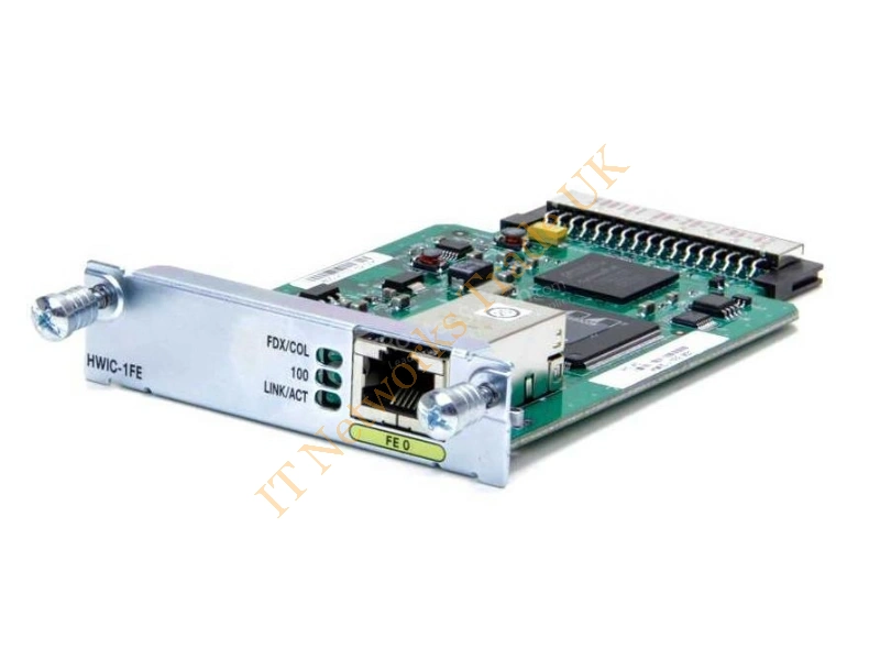 HWIC-1FE Cisco 10/100Base-T Fast Ethernet High Speed Interface Card Networking Accessory