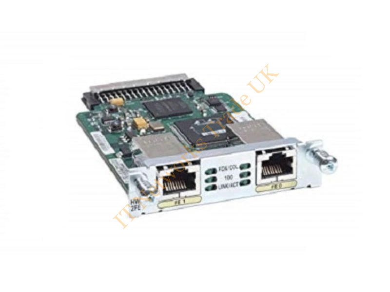 HWIC-2CE1T1-PRI Cisco 2-Ports Channelized T1/E1 and ISDN High-Speed WAN Interface Card Networking Accessory