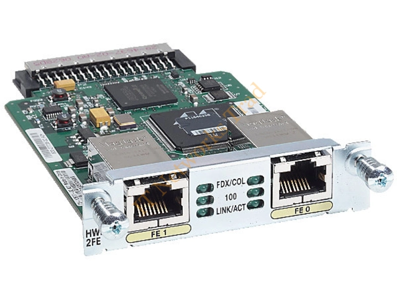 SKU: HWIC-2FE-RF - Cisco - 2-Port Fast Ethernet High Speed WIC Card for Integrated Services Router - Network Module