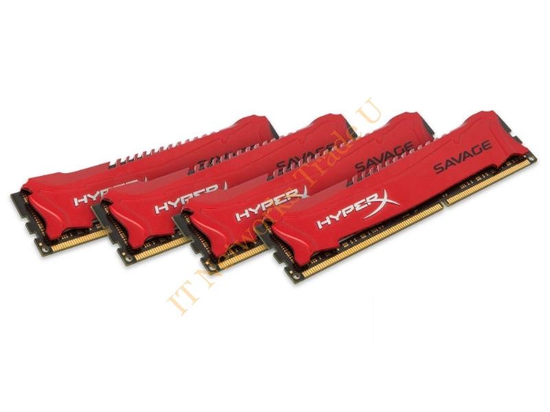 HX316C9SRK4/32 - HyperX Savage 32GB 2400MHz DDR3 Kit of 4 32GB DDR3 1600MHz memory module