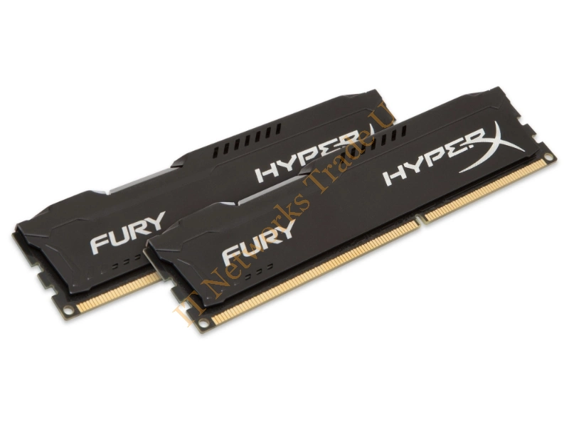 HX318C10FBK2/16 - HyperX FURY Black 16GB 1866MHz DDR3 16GB DDR3 1866MHz memory module