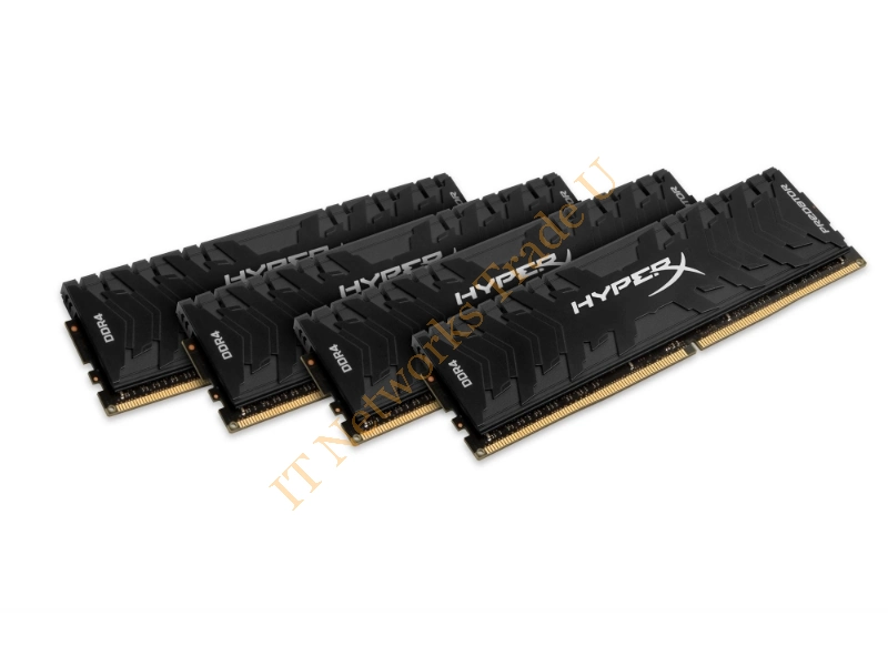 HX430C15PB3K4/32 - HyperX Predator 32GB 3000MHz DDR4 Kit 32GB DDR4 3000MHz memory module
