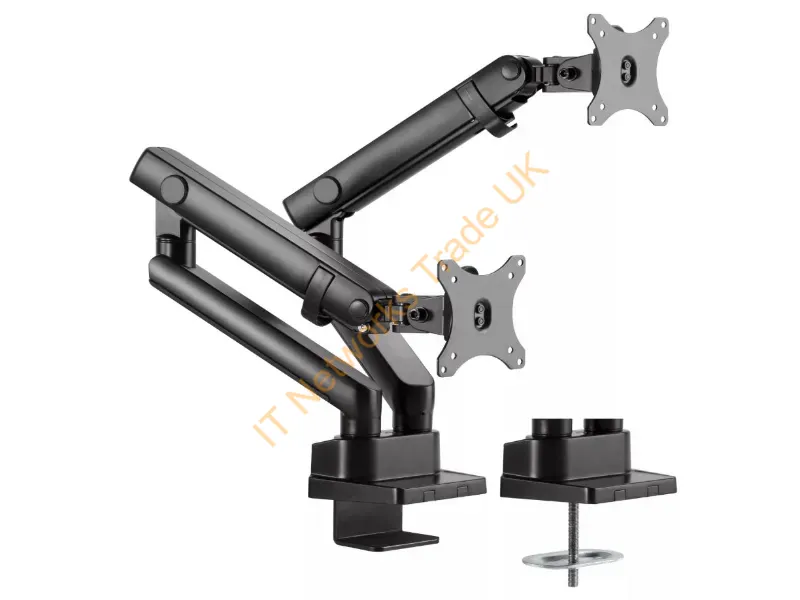 HYDRA2B - Amer Mounts Hydra2B Monitor Mount / Stand 32" Desk Black