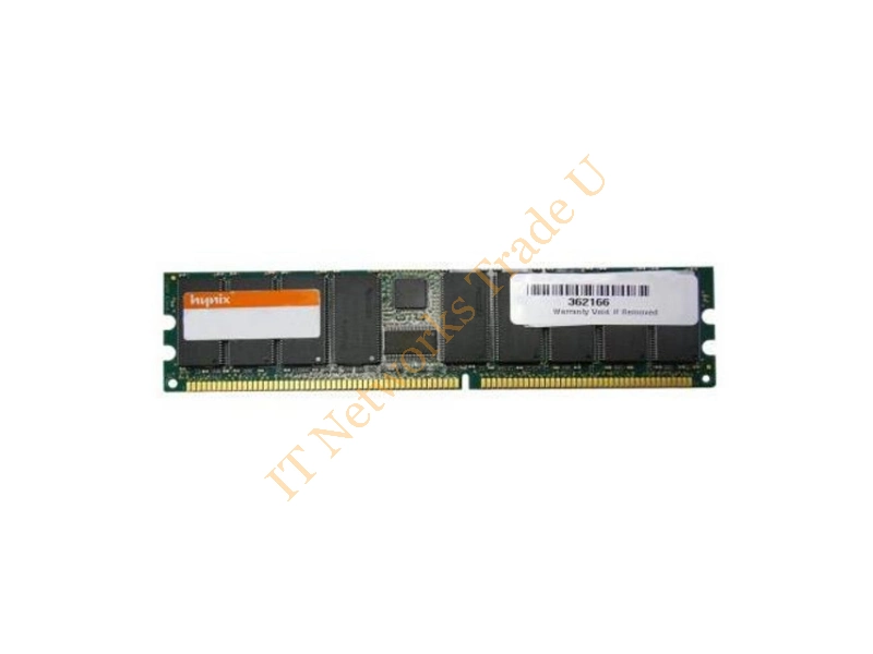 HYMD216726A6-H Hynix 128MB DDR-266MHz PC2100 ECC Unbuffered CL2.5 184-Pin DIMM Memory Module Server Memory