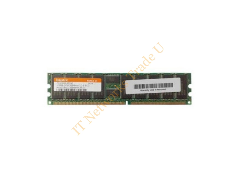 HYMD232G726B8M-L Hynix 256MB DDR-200MHz PC1600 ECC Registered CL2 184-Pin DIMM Memory Module Server Memory