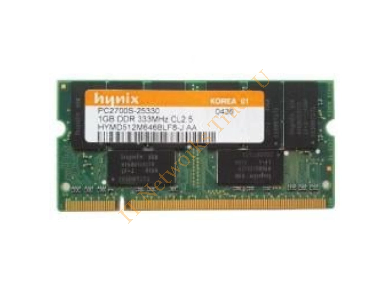 HYMD512M646BF8-D4 Hynix 1GB DDR-400MHz PC3200 non-ECC Unbuffered CL3 200-Pin SoDimm Memory Module Laptop Memory