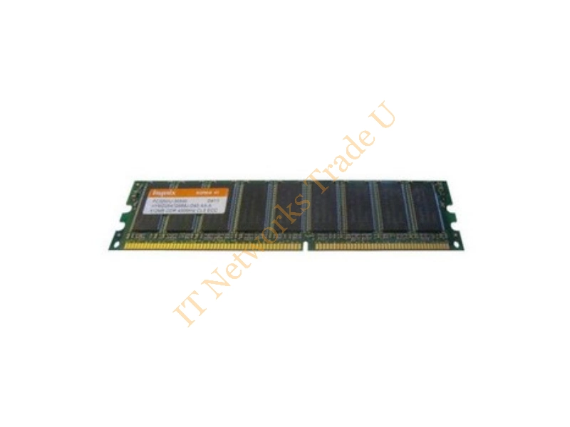 HYMD564726B8J-D43 Hynix 512MB DDR-400MHz PC3200 ECC Unbuffered CL3 184-Pin DIMM Memory Module Server Memory