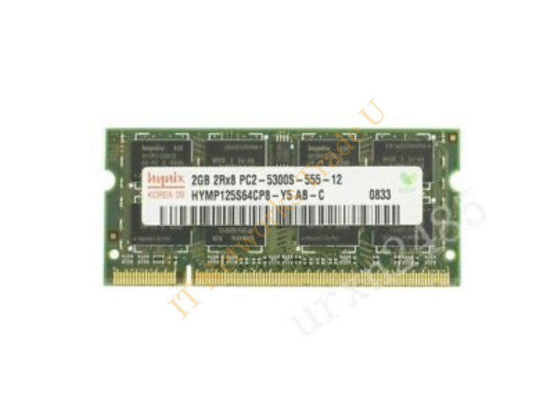 HYMP325S64AMP8-E3 Hynix 2GB DDR2-400MHz PC2-3200 non-ECC Unbuffered CL3 200-Pin SoDimm Dual Rank Memory Module Laptop Memory
