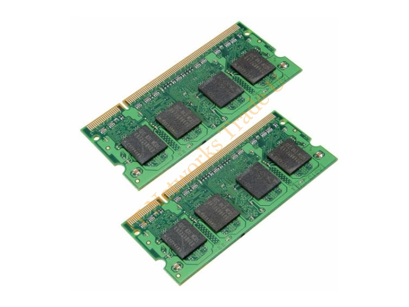 HYMP564S64CP6-Y5 Hynix 512MB DDR2-667MHz PC2-5300 non-ECC Unbuffered CL5 200-Pin SoDimm Dual Rank Memory Module Laptop Memory