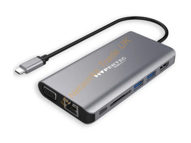 HYP-USBCPD-L2 - Hypertec ProDock Lite Gen2 Universal USB 3.1 Type C Mini Dock