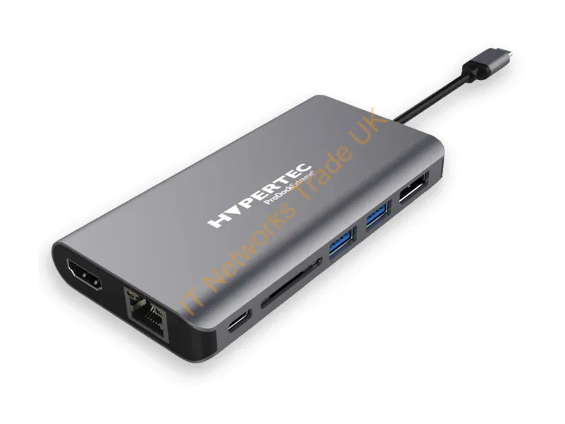 HYP-USBCPD-X - Hypertec ProDock Extreme Universal USB-C to 4K HDMI, 4K DisplayPort Dual Screen