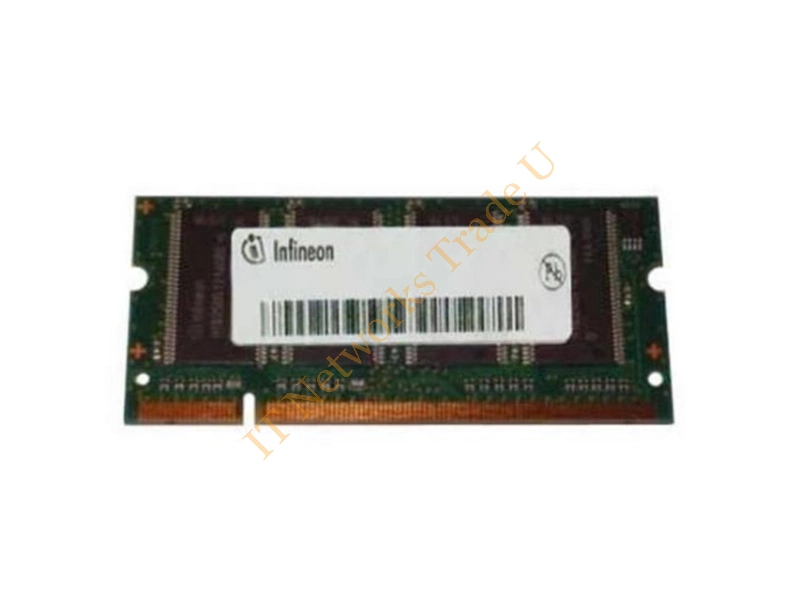 HYS64D16000GDL-7-B Infineon 128MB DDR-266MHz PC2100 non-ECC Unbuffered CL2.5 200-Pin SoDimm Single Rank Memory Module Laptop Memory