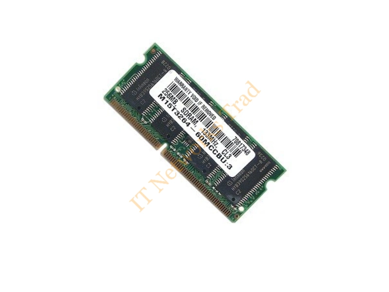 HYS64D32020HDL-6-C Infineon 256MB DDR-333MHz PC2700 non-ECC Unbuffered CL2.5 200-Pin SoDimm Memory Module Laptop Memory