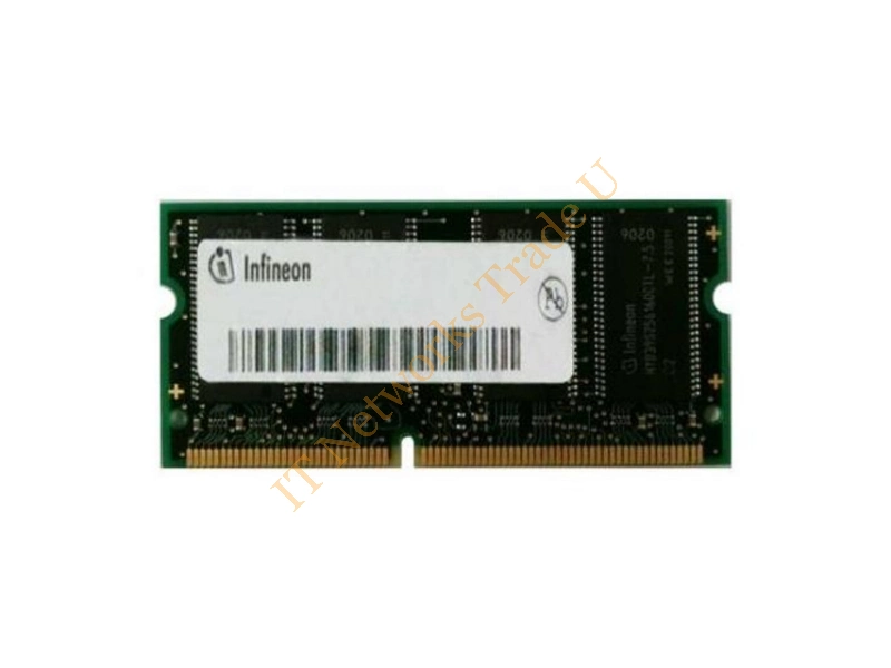 HYS64D32020HDL6 Infineon 256MB DDR-333MHz PC2700 non-ECC Unbuffered CL2.5 200-Pin SoDimm Memory Module Laptop Memory