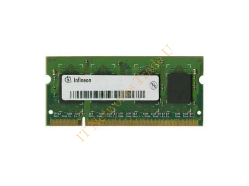 HYS64T128021HDL-3.7A Infineon 1GB DDR2-533MHz PC2-4200 non-ECC Unbuffered CL4 200-Pin SoDimm Dual Rank Memory Module Laptop Memory