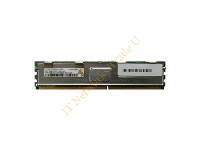 HYS72T512422HFA-3S-A Infineon 4GB DDR2-667MHz PC2-5300 ECC Fully Buffered CL5 240-Pin DIMM Dual Rank Memory Module Server Memory