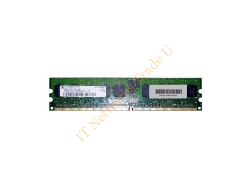 HYS72T64000GU-5-A Infineon 512MB DDR2-400MHz PC2-3200 ECC Unbuffered CL3 240-Pin DIMM Single Rank Memory Module Server Memory