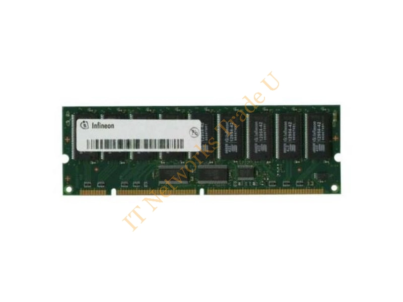 HYS72V32300GR-7.5-D Infineon 256MB 133MHz PC133 ECC Registered CL3 168-Pin DIMM Single Rank SDRAM Memory Module Server Memory
