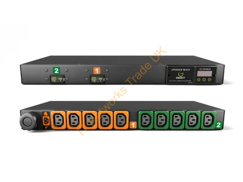 I10114L - Vertiv I10114L Power Distribution Unit (Pdu) 10 Ac Outlet(S) 1U Black